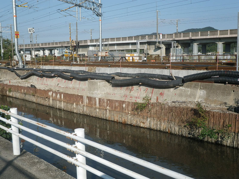 山陽本線 東岡山駅付近 Bv新設